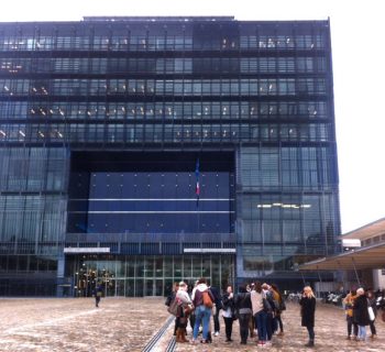 Visite de l’hôtel de ville de Montpellier avec les DE1