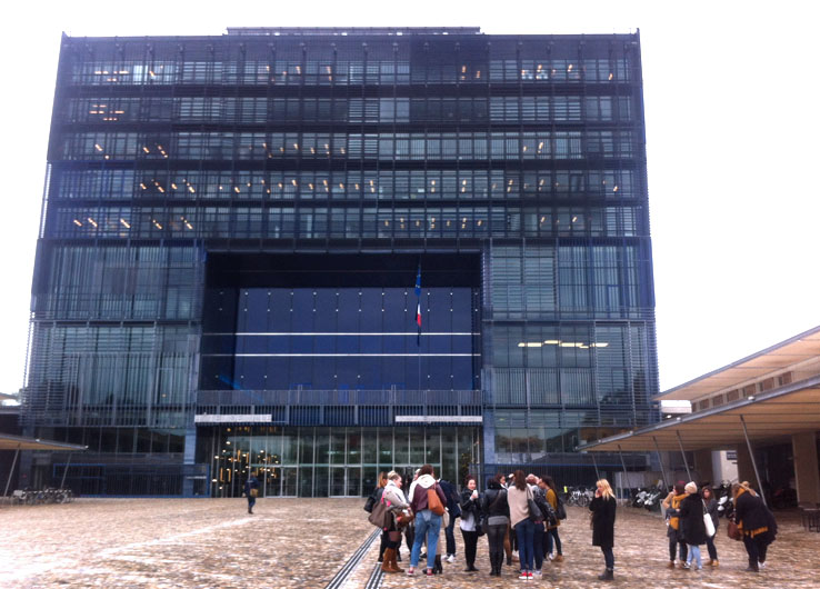 Visite de l’hôtel de ville de Montpellier avec les DE1