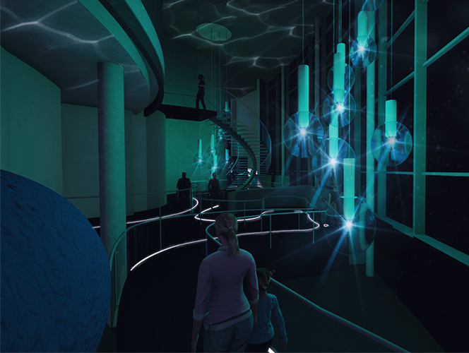 MONTPELLIER – scénographie planet océan #projetpro #K21 #DESIGNDESPACE