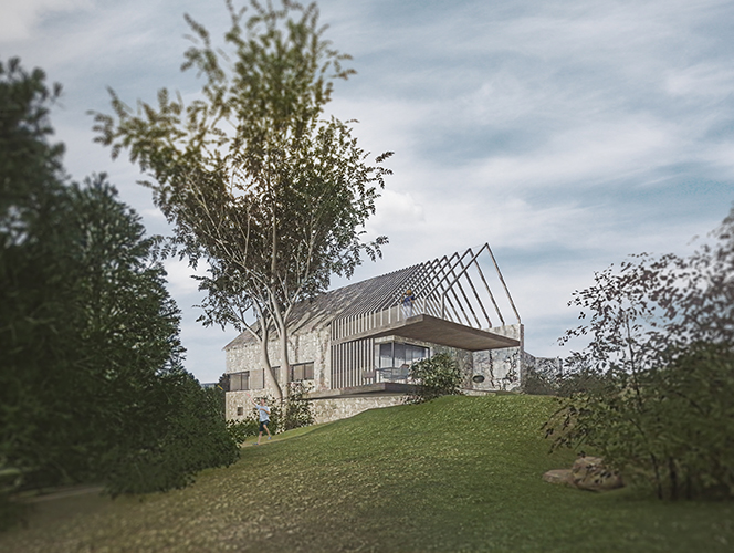 MAISON DE VIGNE #PROJETPRO #K23 #ARCHITECTEDINTERIEUR